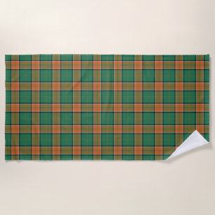 Schotse Accenten Clan Pollock Tartan Strandlaken