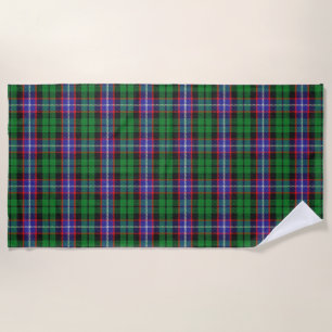 Schotse Accenten Clan Russell Tartan Strandlaken