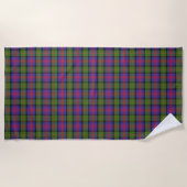 Schotse Accents Clan MacLennan Tartan Strandlaken (Voorkant)