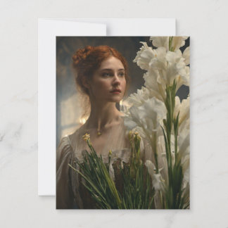 Schotse Alchemie Bridal Gladioli Wenskaart