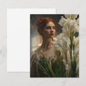 Schotse Alchemie Bridal Gladioli Wenskaart (Voorkant / Achterkant)