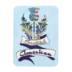Schotse Amerikaanse distel flexi magneet