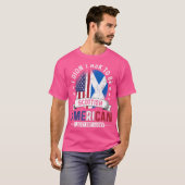 Schotse Amerikaanse landen Flags Pride Scotland F T-shirt (Voorkant volledig)