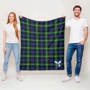 Schotse Baillie Tartan Schotse ruit Fleece Deken