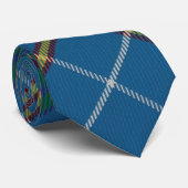Schotse Bain Clan geruite plaid patroon Stropdas (Opgerold)
