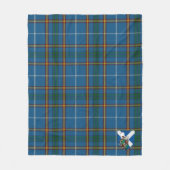 Schotse Bairn Tartan Plaid Fleece Deken (Voorkant)