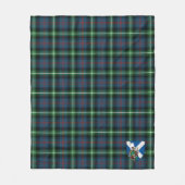 Schotse Bannatyne Tartan Plaid Fleece Deken (Voorkant)