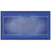Schotse Blauw Tafelkleed (Voorkant (Horizontaal))