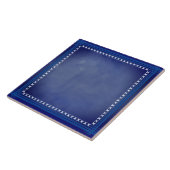 Schotse Blauw Tegeltje (Zijkant)