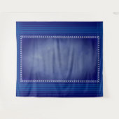 Schotse Blauwe Wandkleed (Voorkant (horizontaal))