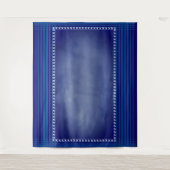 Schotse Blauwe Wandkleed (Voorkant)