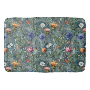 Schotse bloemen badmat