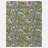 Schotse bloemen fleece deken (Voorkant)