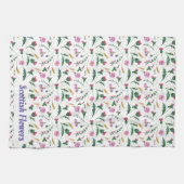 Schotse bloemen theedoek (Horizontaal)