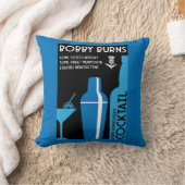 Schotse Bobby Burns Whiskey Cocktail Kussen (Deken)