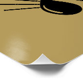 Schotse brandwonden avondmaal perfect poster (Hoek)