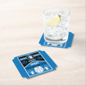 Schotse brandwonden nacht kartonnen onderzetters (Insitu)