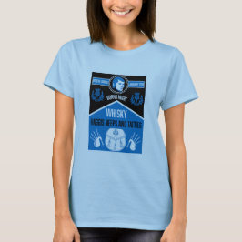 Schotse brandwonden nacht t-shirt