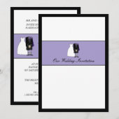 Schotse britse uitnodiging tot inschrijving op het (Voorkant / Achterkant)