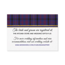 Schotse bruiloft clan Dundonald Informatie Kaart