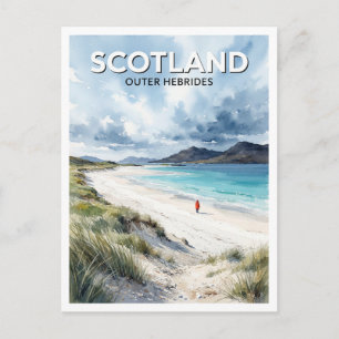 Schotse Buiten-Hebriden Stornoway Schotland Reizen Briefkaart