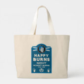 Schotse Burns Night Grote Tote Bag (Achterkant)