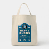 Schotse Burns Night Tote Bag (Achterkant)