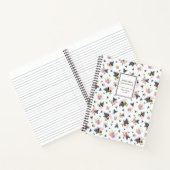 Schotse Butterfly Moth Thistle Flower Name Modern Notitieboek (Binnen)