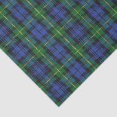 Schotse Cadeauclan Gordon Tartan Tissuepapier (Detail)