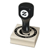 Schotse Campbell letter C Monogram Rubberstempel (Stempel)