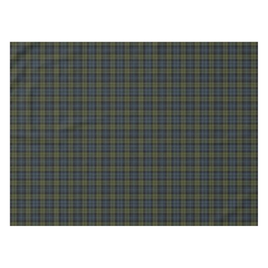 Schotse Campbell Tartan Tafelkleed (Voorkant (Horizontaal))