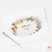Schotse Canadese Esdoorn Distel Bedankt Sticker (Envelop)