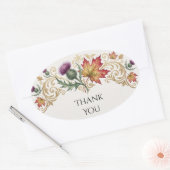 Schotse Canadese Esdoorn Distel Bedankt Sticker (Envelop)