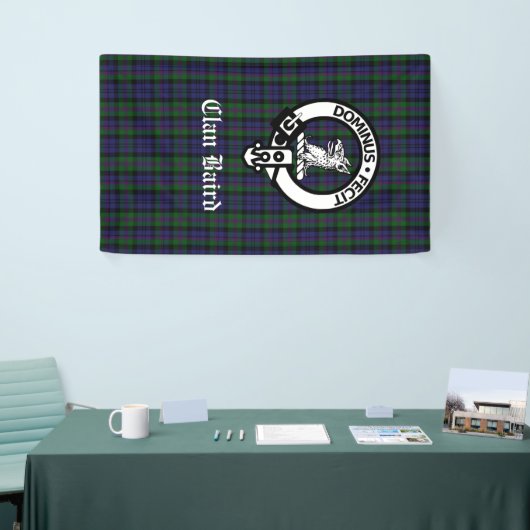 Schotse canon Baird Tartan Verticaal Spandoek (Beurs)