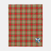 Schotse Chattan geruite plaid Fleece Deken (Voorkant)