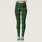Schotse Clan Anstruther Crest Tartan Vrouwen Leggings (Voorkant)