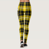 Schotse Clan Barclay Crest Tartan Vrouwen Leggings (Achterkant)