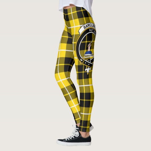 Schotse Clan Barclay Crest Tartan Vrouwen Leggings (Links)