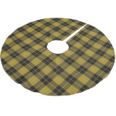 Schotse Clan Barclay Geel Zwart Jurk Tartan Kerstboom Rok (Gekanteld)