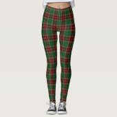 Schotse Clan Baxter Tartan Leggings (Voorkant)