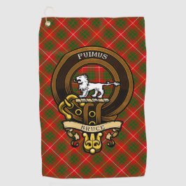 Schotse Clan Bruce Badge en Crest | Wapenschild Golfhanddoek