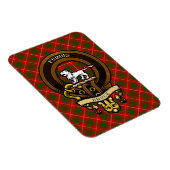 Schotse Clan Bruce Badge en Crest | Wapenschild Magneet (Rechterzijde)