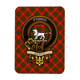 Schotse Clan Bruce Badge en Crest | Wapenschild Magneet