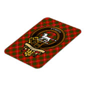 Schotse Clan Bruce Badge en Crest | Wapenschild Magneet (Linkerzijde)