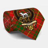 Schotse Clan Bruce Badge en Crest | Wapenschild Stropdas (Opgerold)