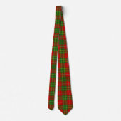 Schotse Clan Burnett Tartan Plaid Stropdas (Achterkant)