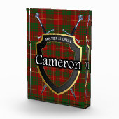 Schotse Clan Cameron Tartan Fotoblokken (Rechts)