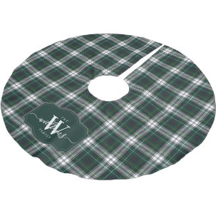 Schotse Clan Campbell Dress Tartan Monogram Kerstboom Rok