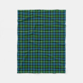Schotse clan Campbell van Argyll Tartan Fleece Deken (Voorkant)