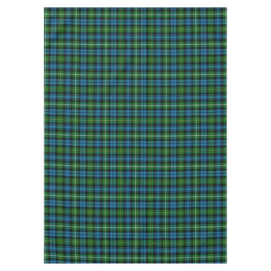 Schotse clan Campbell van Argyll Tartan Tafelkleed (Voorkant)